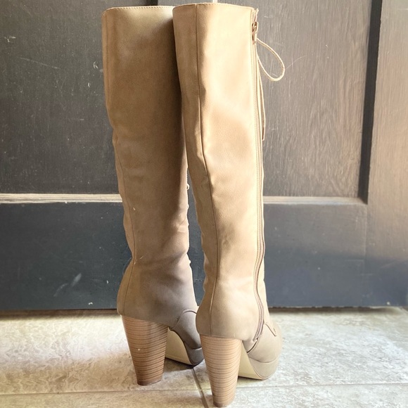 cierra tan knee high boots - Picture 9 of 13